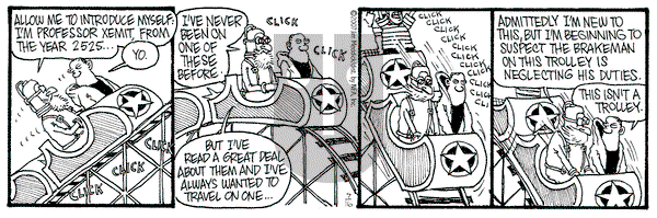 Monty on Monday July 16, 2007 Comic Strip
