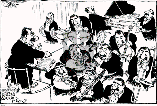 Pat Oliphant on Wednesday March 12, 2003 Comic Strip