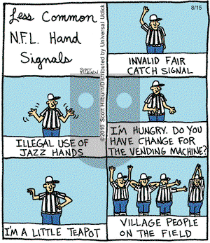 The Argyle Sweater on Monday August 15, 2016 Comic Strip