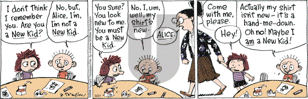 Cul de Sac on Thursday September 21, 2017 Comic Strip