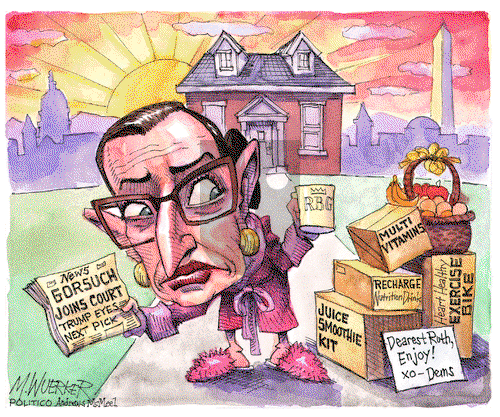 Matt Wuerker on Tuesday April 11, 2017 Comic Strip
