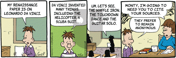 Lola on Monday April 10, 2017 Comic Strip