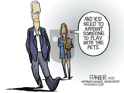Jeff Stahler on Tuesday December 1, 2020 Comic Strip