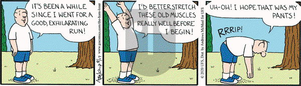 The Born Loser on Monday August 17, 2020 Comic Strip
