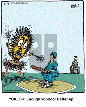 In the Bleachers on Thursday August 14, 2008 Comic Strip