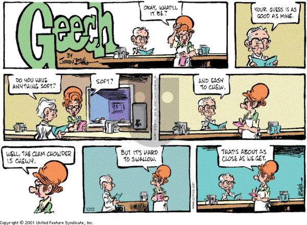 Geech on Tuesday April 15, 2025 Comic Strip