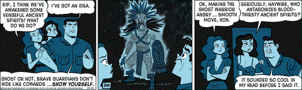 Rip Haywire on Friday October 21, 2016 Comic Strip