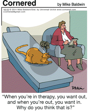 Cornered on Wednesday October 22, 2014 Comic Strip