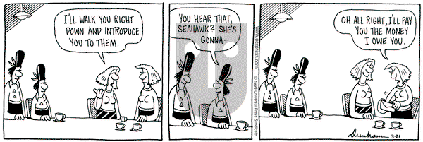 Overboard on Thursday April 9, 1998 Comic Strip