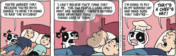 Pooch Cafe on Thursday August 3, 2017 Comic Strip