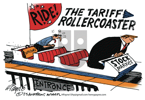 Henry Payne - Wednesday April 23, 2025 Comic Strip