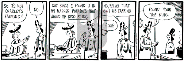 Overboard on Monday October 4, 1999 Comic Strip