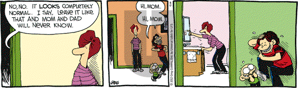 The Buckets on Saturday March 17, 2012 Comic Strip
