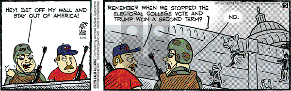 La Cucaracha on Monday January 25, 2021 Comic Strip