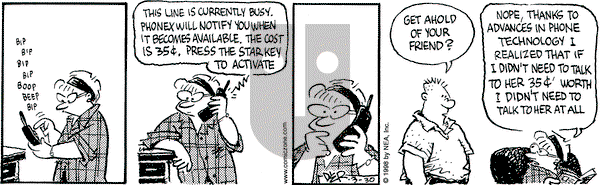 Betty on Monday March 30, 1998 Comic Strip