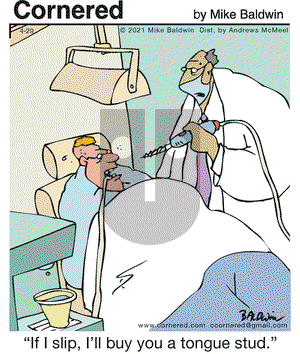 Cornered on Thursday April 29, 2021 Comic Strip