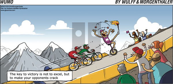 WuMo on Sunday August 26, 2018 Comic Strip