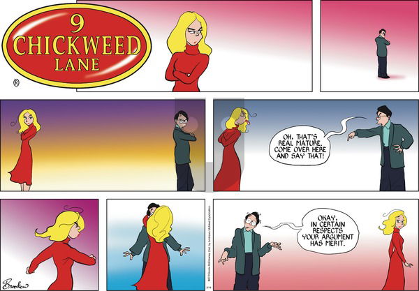 9 Chickweed Lane on Sunday February 18, 2018 Comic Strip