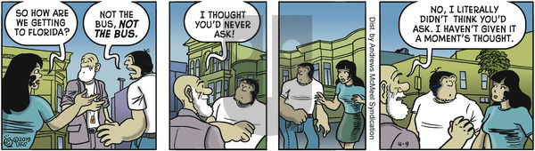 Alley Oop on Tuesday April 9, 2019 Comic Strip