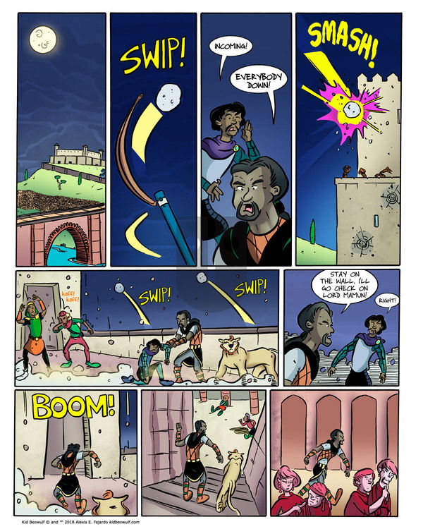 Kid Beowulf - Friday August 3, 2018 Comic Strip