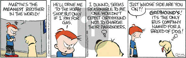 Red and Rover on Friday April 23, 2010 Comic Strip