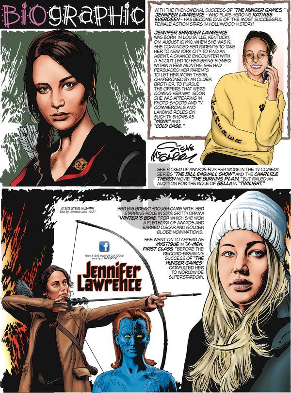 Biographic on Sunday May 27, 2012 Comic Strip