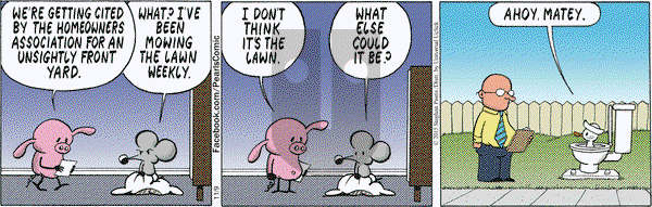 Pearls Before Swine on Monday November 9, 2015 Comic Strip