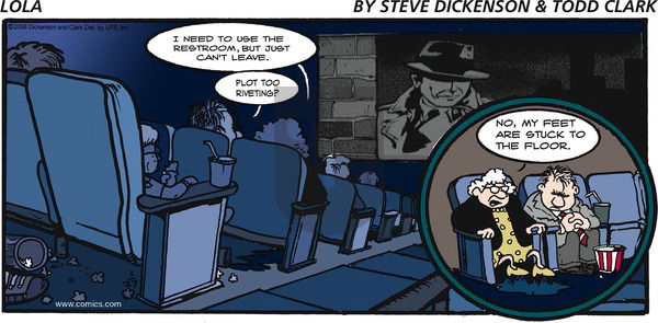 Lola on Sunday January 27, 2008 Comic Strip