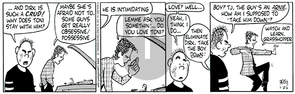 Luann on Tuesday January 20, 2004 Comic Strip