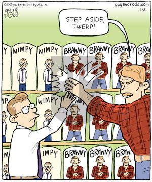 Brevity on Tuesday April 21, 2009 Comic Strip