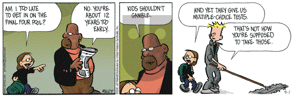 Frazz on Saturday April 1, 2006 Comic Strip