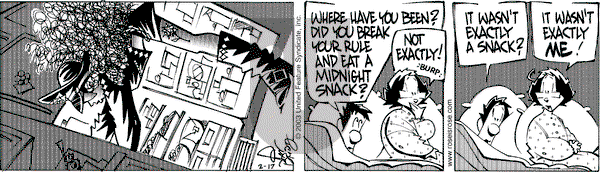 Rose is Rose on Monday February 17, 2003 Comic Strip