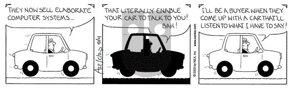 The Born Loser on Thursday September 4, 2003 Comic Strip