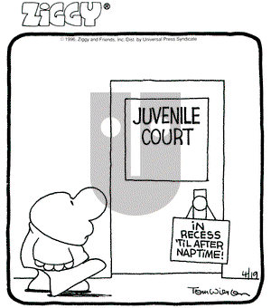 Ziggy on Friday April 19, 1996 Comic Strip