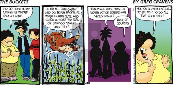 The Buckets on Sunday July 10, 2016 Comic Strip