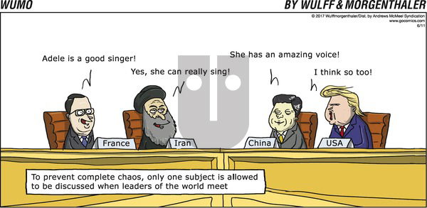 WuMo on Sunday June 11, 2017 Comic Strip