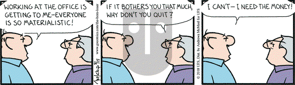 The Born Loser on Wednesday August 15, 2018 Comic Strip