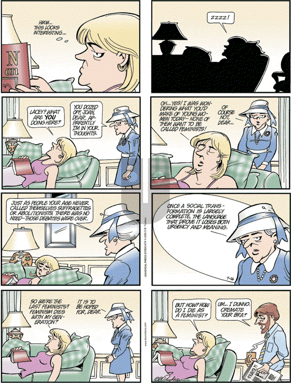 Doonesbury - Sunday July 16, 2006 Comic Strip