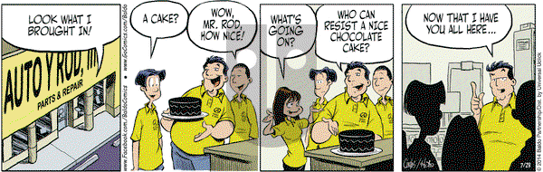 Baldo on Monday July 28, 2014 Comic Strip