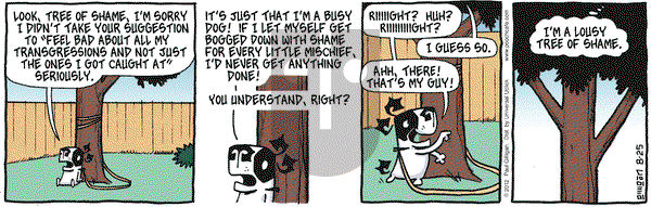 Pooch Cafe on Saturday August 25, 2012 Comic Strip