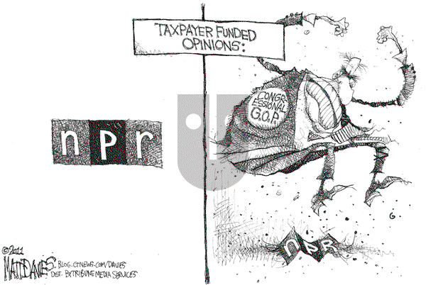 Matt Davies on Sunday March 20, 2011 Comic Strip