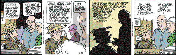 Doonesbury on Tuesday July 24, 2007 Comic Strip