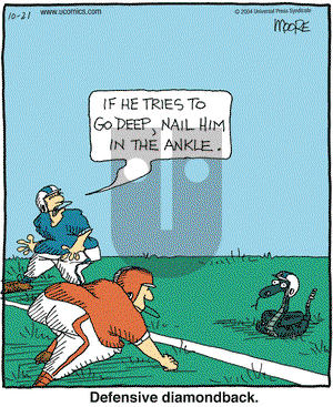 In the Bleachers on Thursday October 21, 2004 Comic Strip