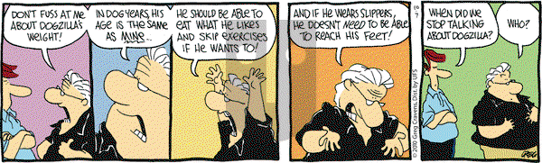 The Buckets on Thursday October 7, 2010 Comic Strip