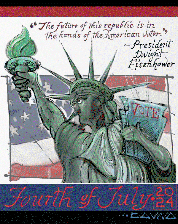 Warped on Thursday July 4, 2024 Comic Strip