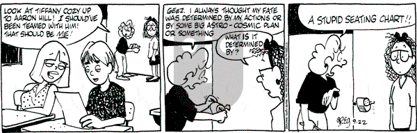Luann on Thursday September 22, 1994 Comic Strip