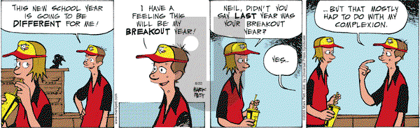 Lucky Cow on Monday August 22, 2005 Comic Strip