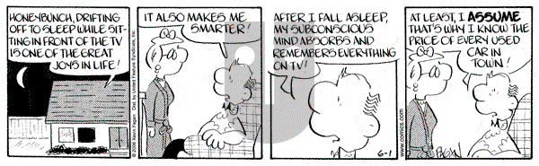 Drabble on Thursday June 1, 2006 Comic Strip