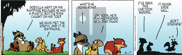 Over the Hedge on Saturday June 7, 2014 Comic Strip