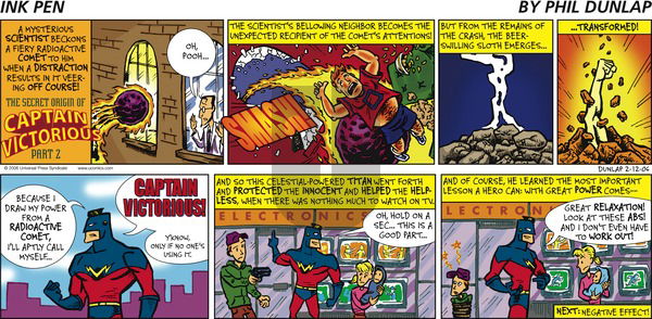 Ink Pen on Sunday February 12, 2006 Comic Strip